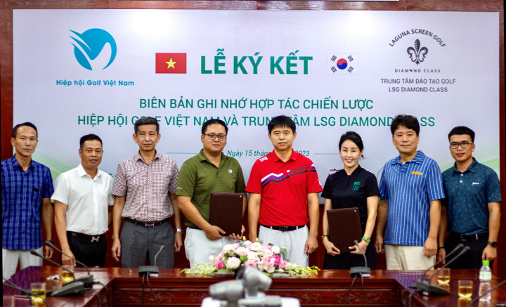 Hiệp hội Golf Việt Nam đồng hành cùng Trung tâm LSG Diamond Class phát triển golf Việt