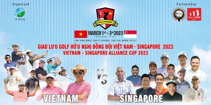 Golfer top 200 thế giới cùng dàn hảo thủ Singapore đến Việt Nam thi đấu