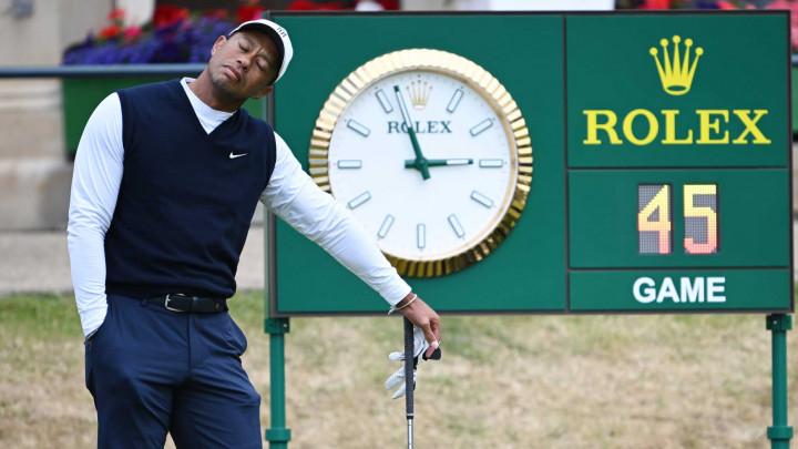 Tiger Woods dừng bước sau vòng 2 The Open Championship 2022