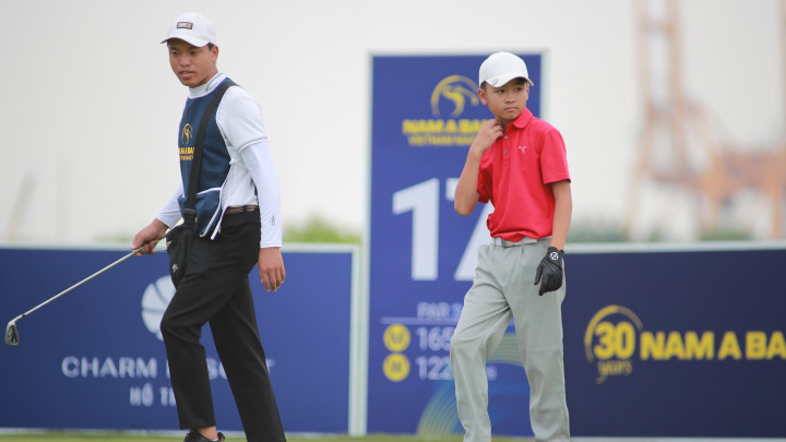 Nguyễn Văn Hoà, golfer trẻ tuổi nhất trong 5 lần Vietnam Masters tổ chức