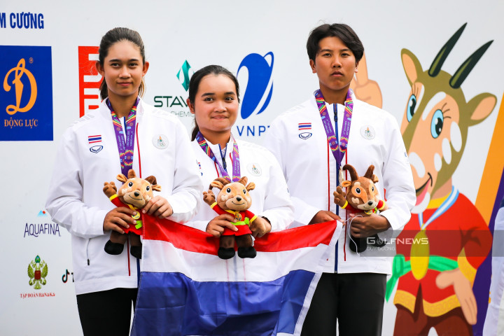 SEA Games 31: Thái Lan giành Huy chương Vàng đồng đội nữ