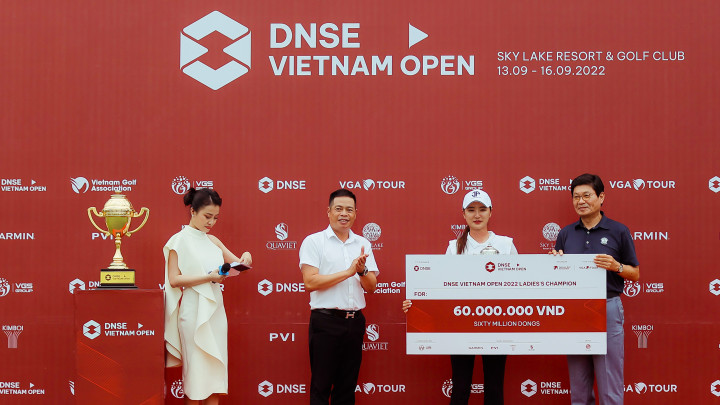 DNSE Vietnam Open 2022: Lina Kim vô địch bảng Nữ, bỏ túi 60 triệu đồng