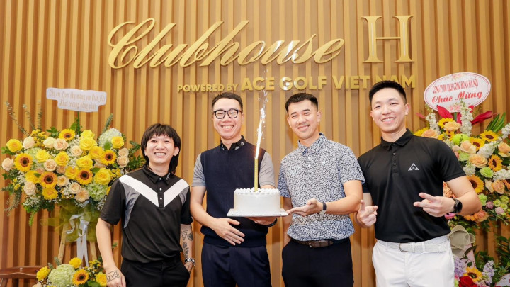 ACE Golf Vietnam chính thức khai trương phòng tập golf 3D mang tên Clubhouse H