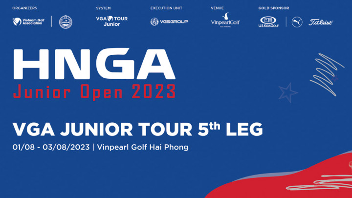 Chuẩn bị khởi tranh VGA Junior Tour 5th Leg - HNGA Junior Open 2023