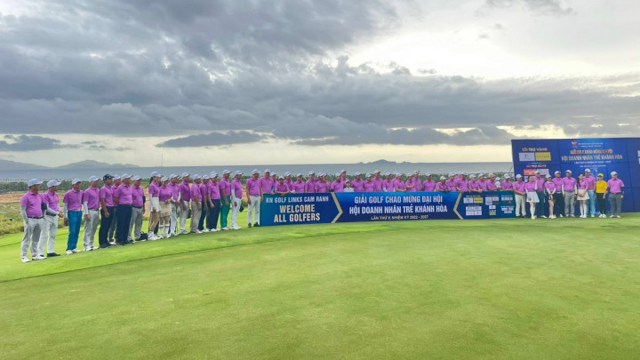 Giải Golf chào mừng Đại Hội Hội Doanh Nhân Trẻ Khánh Hoà diễn ra thành công