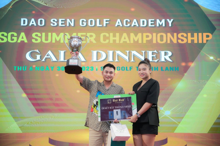 Golfer Phạm Xuân Tùng vô địch DSGA Summer Championship