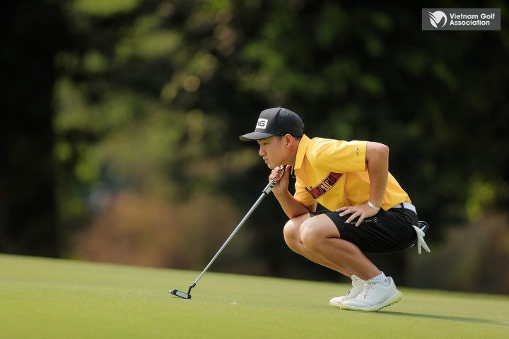 Anh Minh dẫn đầu Taiwan Amateur Golf Championship 2024 sau vòng 3