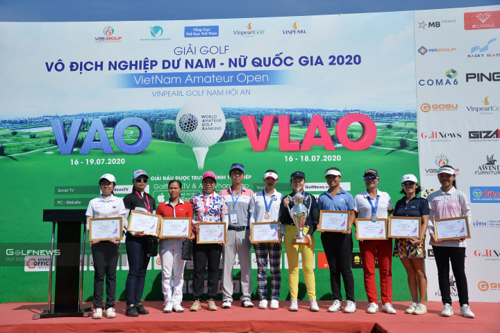 Top 10 của giải VAO - VLAO 2020 được miễn phí thi đấu tại Giải golf Vô địch Nghiệp dư Việt Nam mở rộng 2022