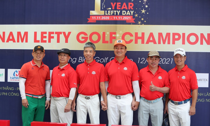 CLB Golf tay trái Việt Nam lần đầu tiên tham dự giải đấu Vô địch các CLB Golf Hà Nội mở rộng 2022.