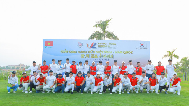 Tuyển Việt Nam chiến thắng tại giải Vietnam - Korea Friendship Golf Tournament 2022