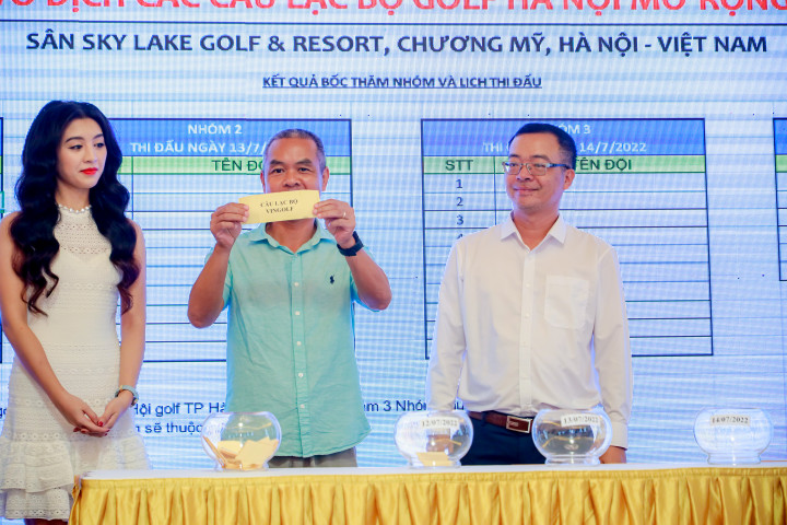 Danh sách nhóm đấu 1 Vòng loại giải Vô địch các Câu lạc bộ golf Hà Nội Mở rộng 2022
