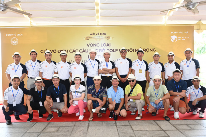 48 đội tuyển tham dự vòng chung kết giải Vô địch các Câu lạc bộ golf Hà Nội Mở rộng 2022
