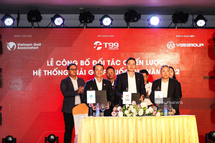 Hiệp hội golf Việt Nam & VGS Group công bố đối tác chiến lược Tập đoàn tài chính công nghệ T99