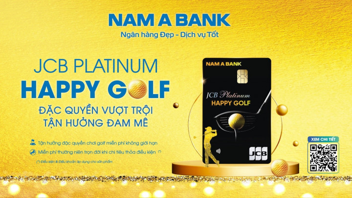 JCB Platinum Happy Golf mang đến nhiều tiện ích đẳng cấp dành cho cộng đồng golfer Việt