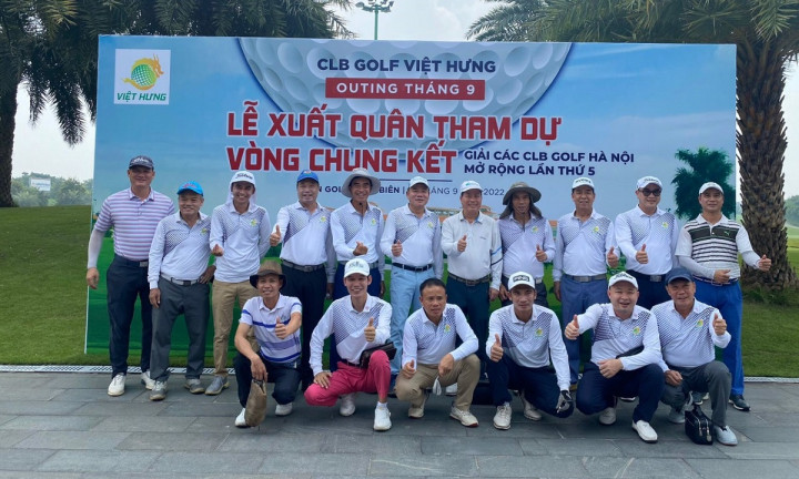 CLB Golf Việt Hưng tham gia giải Vô địch các CLB Golf Hà Nội Mở rộng- PING Cup 2022