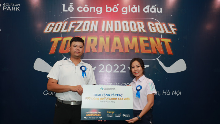 AMRC hân hạnh là nhà tài trợ Platinum của GolfZon Vietnam Indoor Golf Tournament 2022