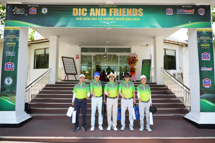 Giải golf “DIC và những người bạn 2024” diễn ra thành công tốt đẹp