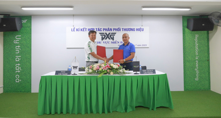 TAT GOLF Vietnam và Golf Việt ký kết phân phối thương hiệu PXG tại thị trường miền Bắc
