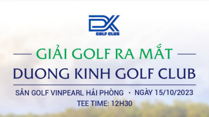 Hải Phòng kết nạp Câu lạc bộ golf Dương Kinh 