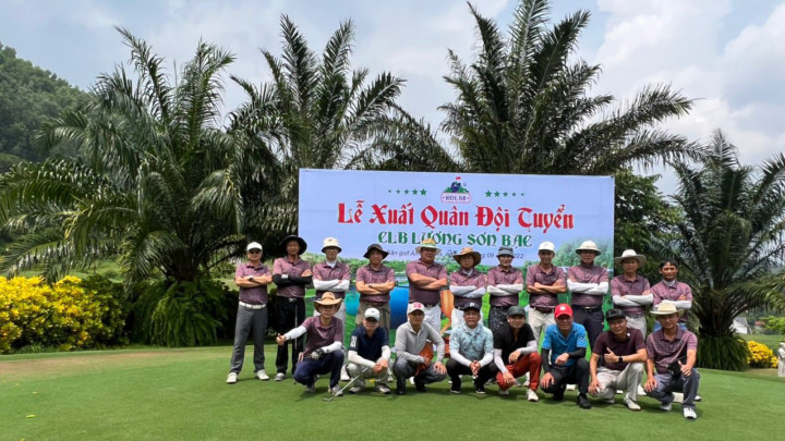 CLB Huynh đệ Lương Sơn Bạc xuất quân cho giải Vô địch các CLB golf Hà Nội Mở rộng - PING CUP 2022