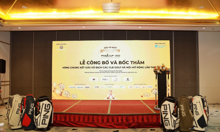 PING và le coq sportif sẽ đồng hành cùng tất cả các giải đấu của Hội Golf Tp Hà Nội trong 3 năm liên tiếp