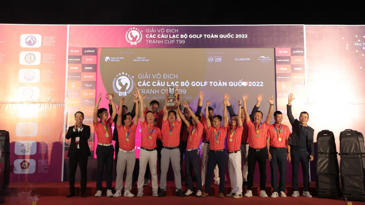 CLB họ Lê phía Nam vô địch giải các Câu lạc bộ golf Toàn quốc 2022 – Tranh Cúp T99