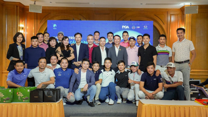 Hiệp hội golf Việt Nam chuẩn bị khai giảng khoá đào tạo Huấn luyện viên golf thứ 5