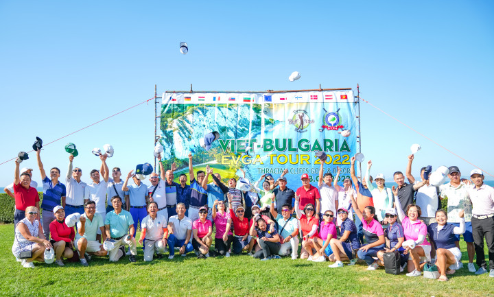 Giải Viet - Bulgaria Open (EVGA TOUR 2022) thành công rực rỡ trên sân Thracian Cliffs