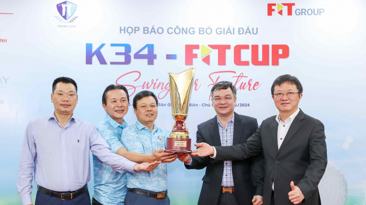 Giải golf K34 F.I.T Cup 2024 “Swing For Future”: Cơ hội cạnh tranh tới 6 giải thưởng HIO