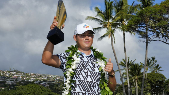 Birdie 2 hố cuối giúp Si Woo Kim vô địch Sony Open in Hawaii