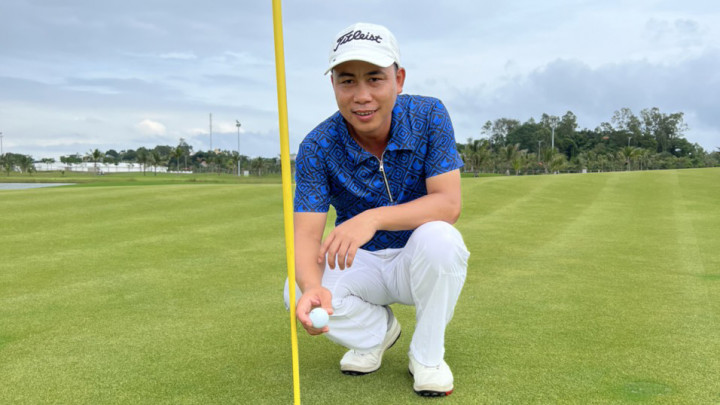 Golfer Đặng Quốc Việt: “Cuối cùng anh cũng được HIO rồi em ơi"