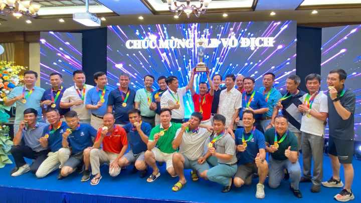 CLB Việt Yên chính thức lên ngôi vô địch giải Vô địch các CLB Golf tỉnh Bắc Giang