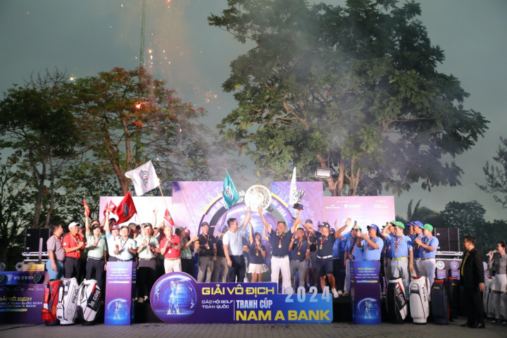 Hội Golf Hà Nội giành Huy chương Vàng bảng Nam giải Vô Địch Các Hội Golf Toàn Quốc 2024