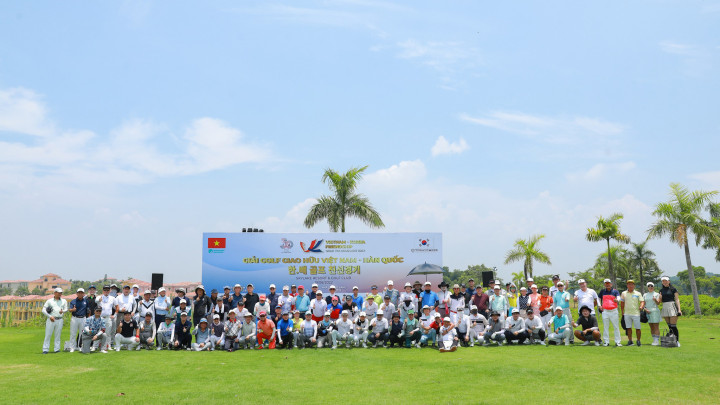 Tăng thêm tình hữu nghị sau giải Vietnam – Korea Friendship Golf Tournament 2022