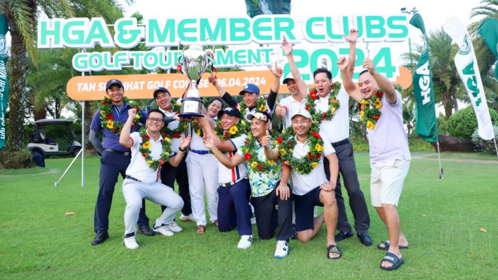 CLB Golf G81 Miền Nam vô địch giải Đồng đội HGA & CLB Thành viên lần thứ 1 năm 2024