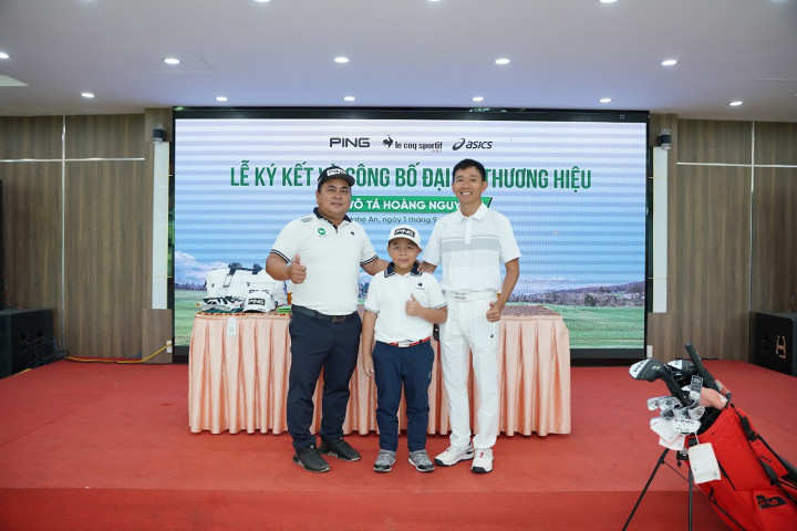 Golfer trẻ Võ Tá Hoàng Nguyên trở thành đại sứ thương hiệu mới nhất của PING, lecoq sportif và ASICS
