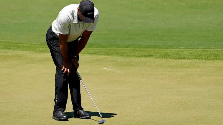 Tiger Woods tụt xuống gần đáy bảng xếp hạng sau vòng 3 tại The Masters 2024