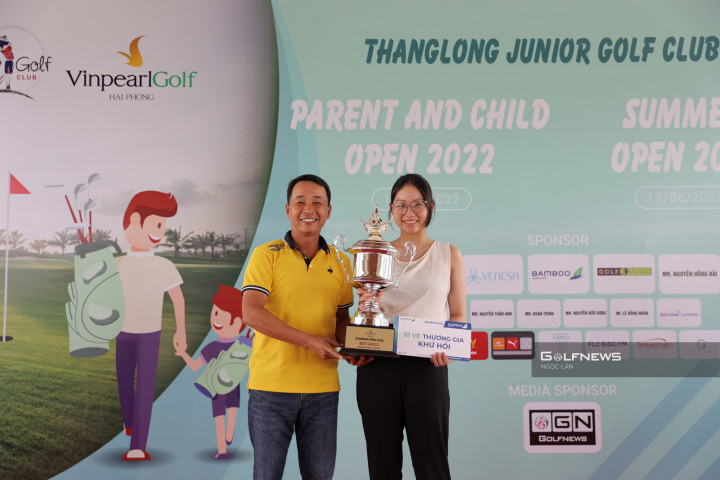 Đoàn Xuân Khuê Minh vô địch ThangLong Junior Golf Club Summer Open 2022