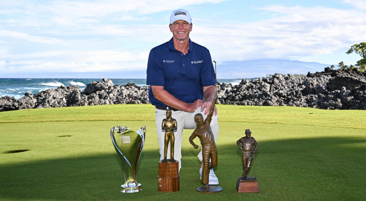 Steve Stricker thâu tóm hàng loạt danh hiệu lớn tại PGA Tour Champions