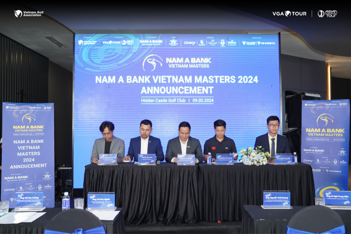 Giải Nam A Bank Vietnam Masters 2024 chính thức khởi tranh