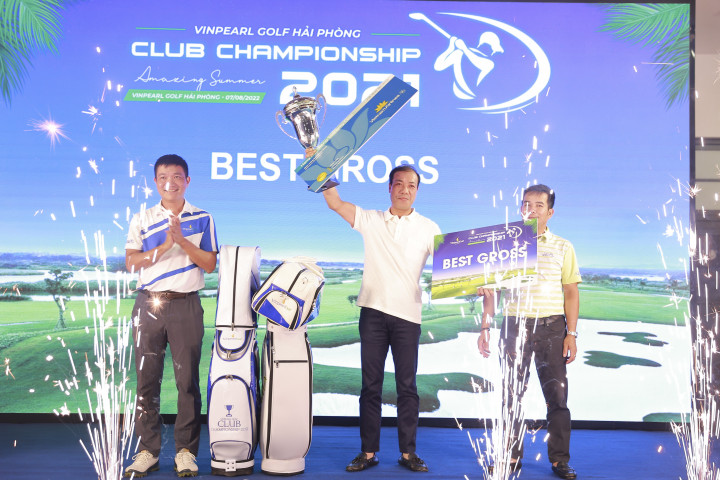 Golfer Bùi Xuân Bách vô địch giải Vinpearl Golf Hải Phòng Club Championship 2021