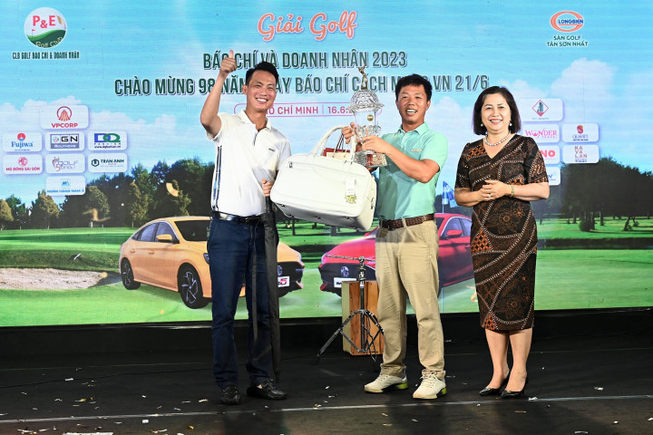 Golfer Nguyễn Như Thanh giành Best Gross giải golf Báo chí và Doanh nhân 2023