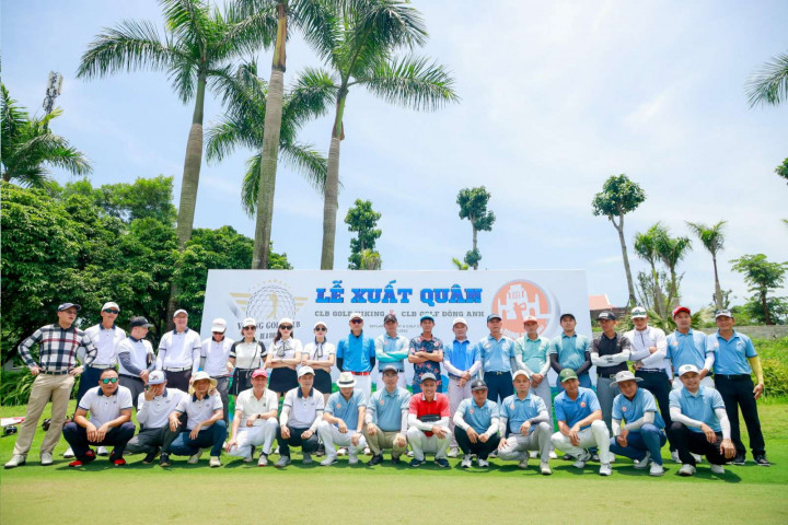 CLB Đông Anh và CLB Viking tổ chức lễ xuất quân cho Giải VĐ các CLB golf Hà Nội Mở rộng 2022