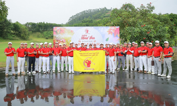 CLB Golf Đào Gia làm lễ xuất quân dự giải VĐ các CLB Golf Dòng họ - Tranh Cup Jymec 2022