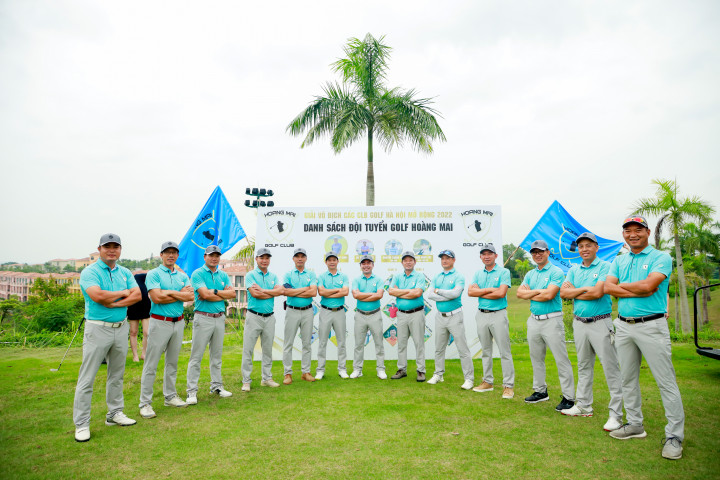 CLB Hoàng Mai tổ chức lễ xuất quân cho Giải Vô địch các CLB golf Hà Nội Mở rộng 2022