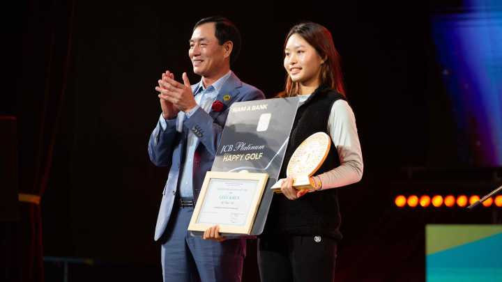 Lê Chúc An giành cú đúp danh hiệu tại VGA Golf Awards 2023