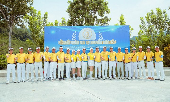 Mục tiêu của CLB golf họ Nguyễn miền Bắc chính là chức vô địch