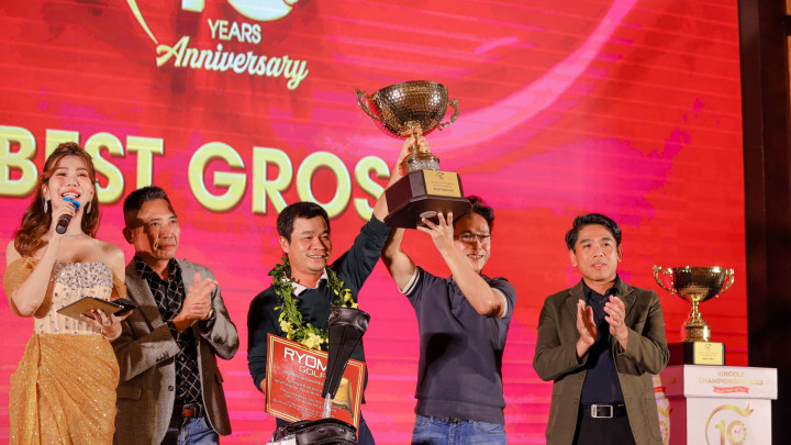 Golfer Lưu Đình Hùng Vô địch Vingolf Championship 2023