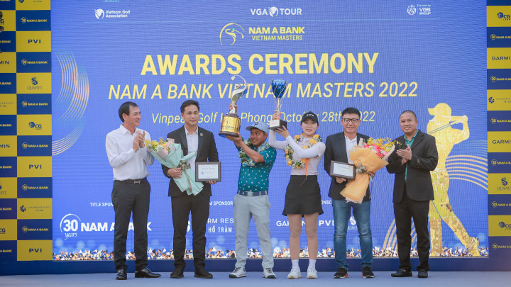 Các golfer nhận được bao nhiêu tiền thưởng tại Nam A Bank Vietnam Masters 2022?