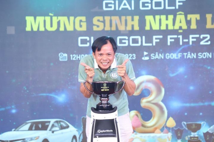 Golfer Lê Bách Việt vô địch giải golf mừng Sinh nhật lần thứ 3 CLB golf F1-F2